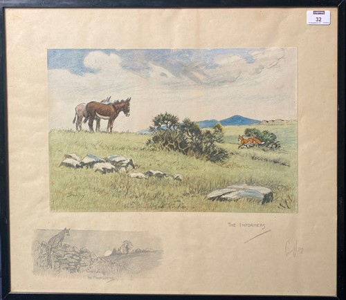 Lot 32 - Charles Johnson Payne 'Snaffles' (British, 1884-1967)