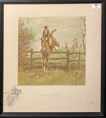 Lot 33 - Charles Johnson Payne 'Snaffles' (British, 1884-1967)