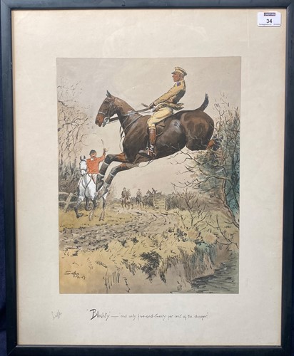 Lot 34 - Charles Johnson Payne 'Snaffles' (British, 1884-1967)