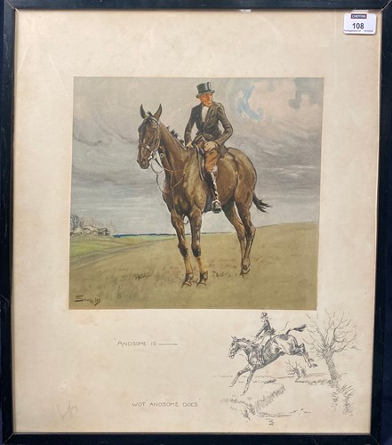 Lot 108 - Charles Johnson Payne 'Snaffles' (British, 1884-1967)