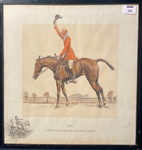 Lot 103 - Charles Johnson Payne 'Snaffles' (British, 1884-1967)