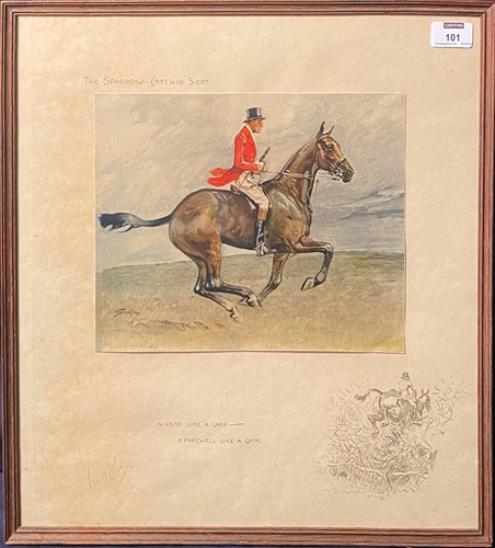 Lot 101 - Charles Johnson Payne 'Snaffles' (British, 1884-1967)
