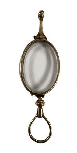 Lot 438 - A pair of (probably) continental metalwares lorgnettes