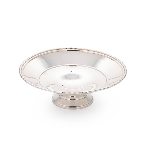 Lot 578 - Chester - A George V silver standing dish