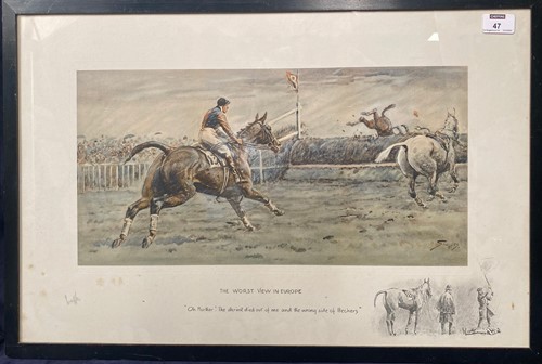 Lot 47 - Charles Johnson Payne 'Snaffles' (British, 1884-1967)
