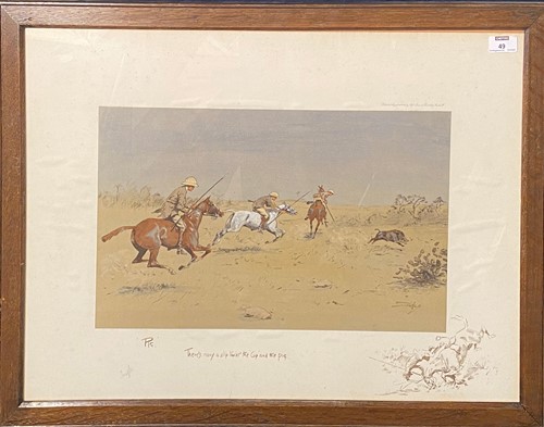 Lot 49 - Charles Johnson Payne 'Snaffles' (British, 1884-1967)