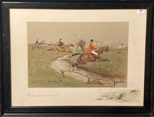 Lot 52 - Charles Johnson Payne 'Snaffles' (British, 1884-1967)
