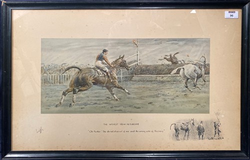 Lot 96 - Charles Johnson Payne 'Snaffles' (British, 1884-1967)