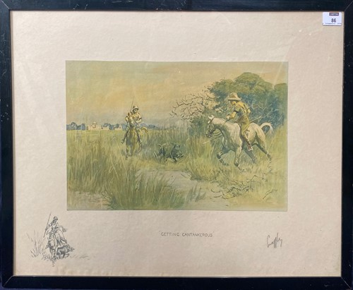 Lot 86 - Charles Johnson Payne 'Snaffles' (British, 1884-1967)
