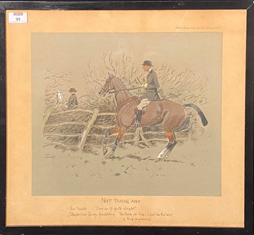 Lot 95 - Charles Johnson Payne 'Snaffles' (British, 1884-1967)