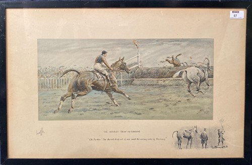 Lot 57 - Charles Johnson Payne 'Snaffles' (British, 1884-1967)