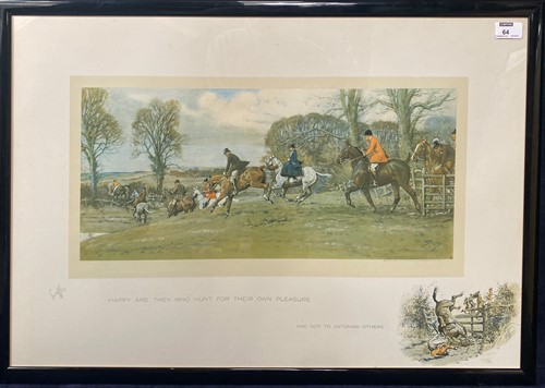 Lot 64 - Charles Johnson Payne 'Snaffles' (British, 1884-1967)