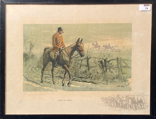 Lot 74 - Charles Johnson Payne 'Snaffles' (British, 1884-1967)
