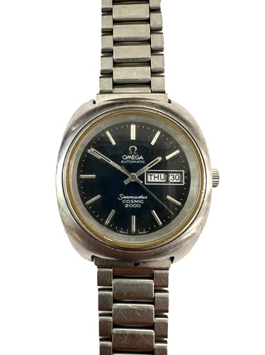 Lot 360 - Omega - A steel 'Seamaster Cosmic 2000' wristwatch