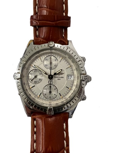 Lot 341 - Breitling - A Steel 'Chronomat' chronograph wristwatch