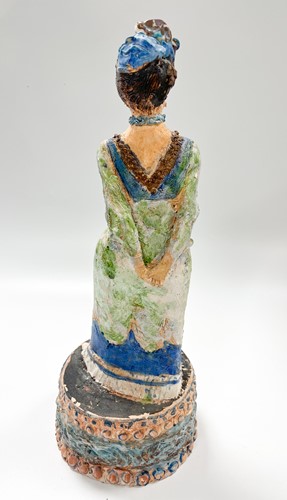 Lot 63 - Quentin Bell (1910-1996), a studio pottery model of a woman