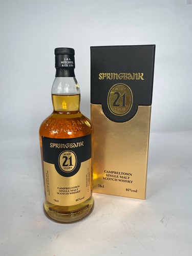 Lot 232 - Springbank Single Malt Whisky 21 Years