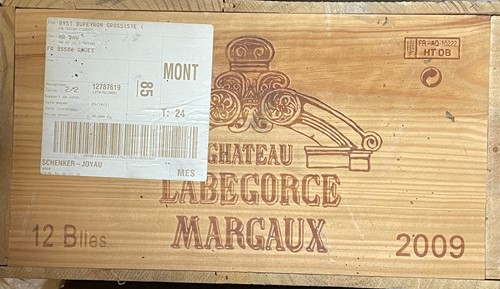 Lot 983 - Chateau Labegorce, Margaux Cru Bourgeois 2009