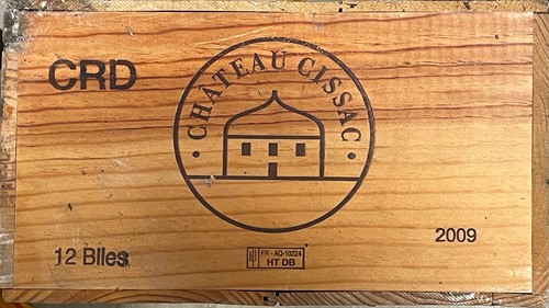 Lot 879 - Chateau Cissac, Haut-Medoc Cru Bourgeois 2009
