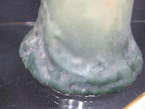 Lot 243 - A Leonard Vienna Austria painted slender vase...