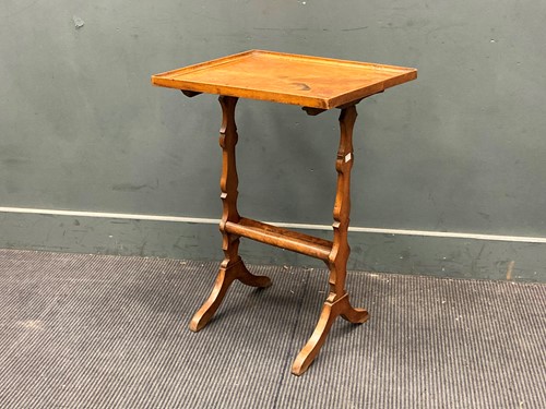 Lot 861 - A 19th century fruitwood side table 71 x 52 x...