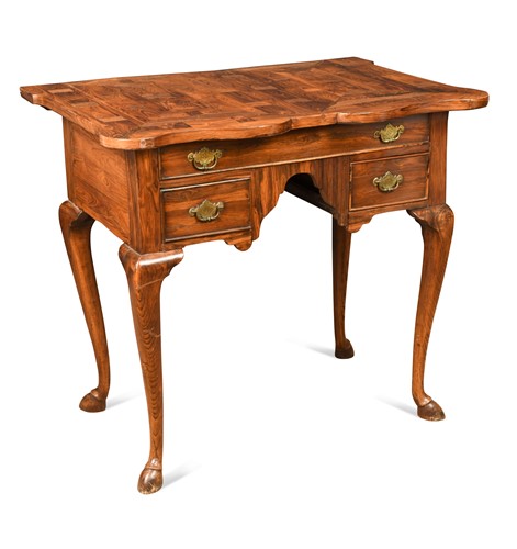 Lot 552 - A parquetry lowboy, 19th century
