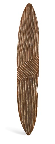 Lot 701 - A Western Australian Aboriginal Wunda Shield, probably 19th century