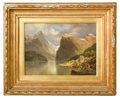 Lot 526 - Joachim Christian Geelmuyden Gyldenkrantz Frich (1810-1858)