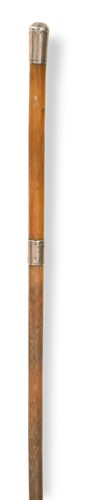 Lot 761 - A Rhinoceros horn swagger stick, circa 1885