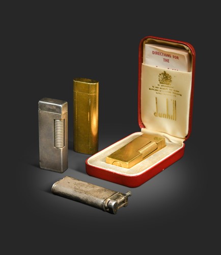 Lot 137 - A group of three Dunhill lighters