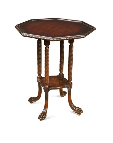 Lot 797 - An Edwardian mahogany octagonal occasional table