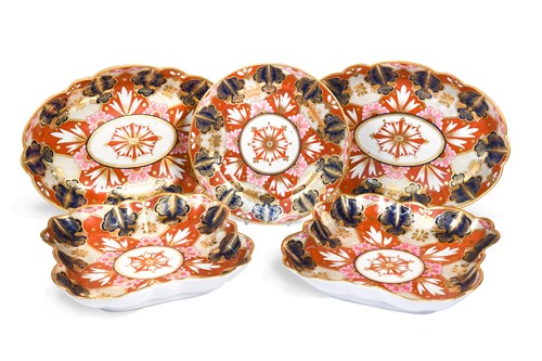 Lot 399 - A Barr, Flight and Barr dessert service, circa 1810