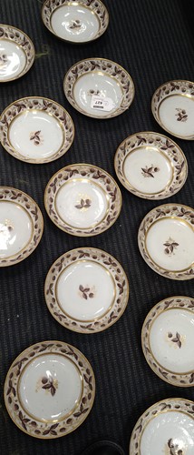 Lot 427 - A New Hall part tea and coffee service, circa 1800