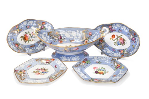 Lot 441 - A Spode composed dessert and tea service, circa 1815