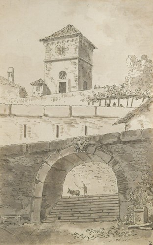 Lot 609 - Circle of François Marius Granet (1775-1849)