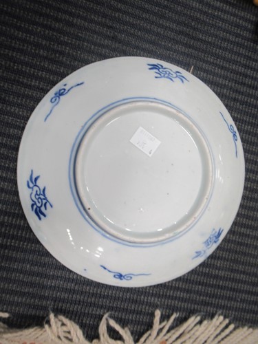 Lot 165 - A pair of Japanese Imari plates; together with...