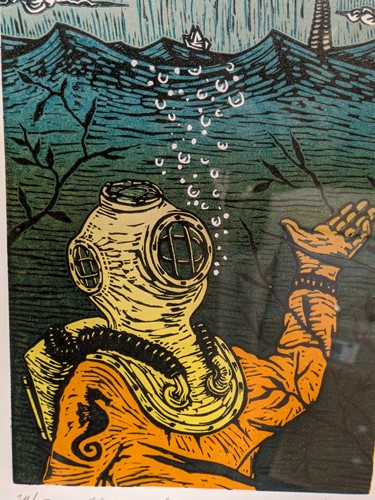 Lot 693 - A group of six modern prints
