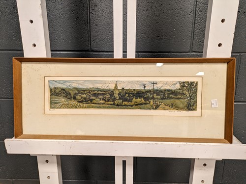 Lot 520 - H A Freeth, Fishpaste Picnic, etching, signed,...