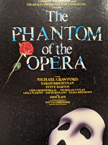 Lot 511 - A Phantom of the Opera poster and programme,...