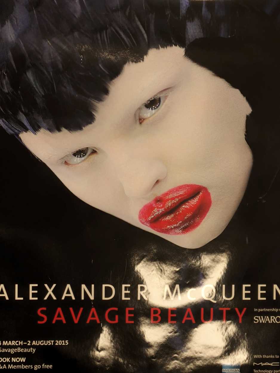 Lot 610 - An Alexander McQueen V&A exhibition poster