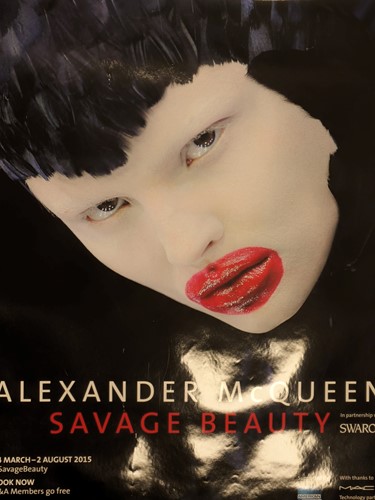 Lot 610 - An Alexander McQueen V&A exhibition poster