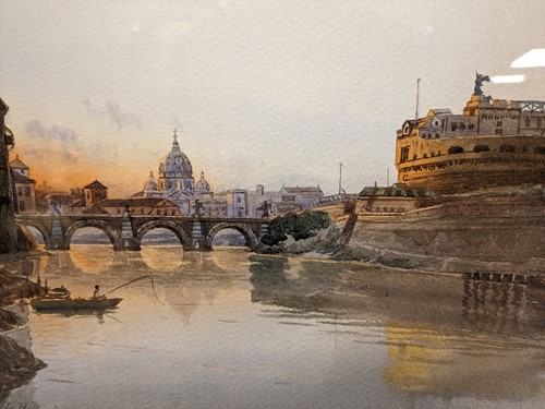 Lot 457 - Three Italian Watercolours