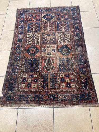 Lot 847 - A Bakthiari garden design rug, circa 1940