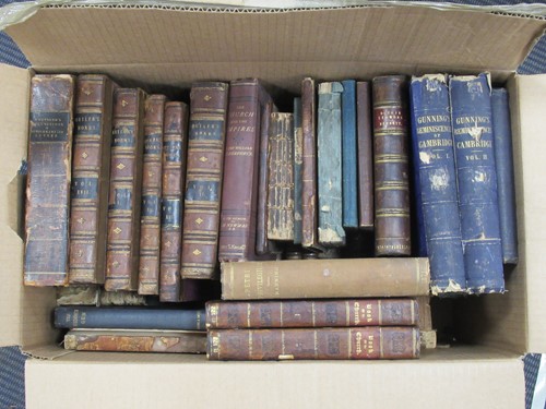 Lot 980 - A collection of books on ecclesiastical and...