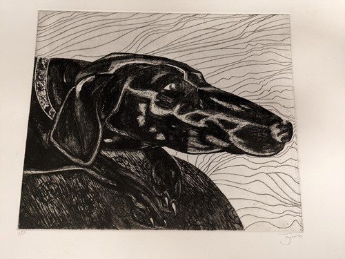 Lot 609 - A group of fourteen modern, mostly monochrome, prints