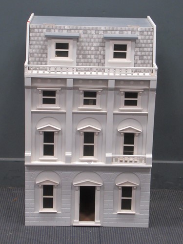 Lot 886 - A modern scratch build Georgian style dolls'...
