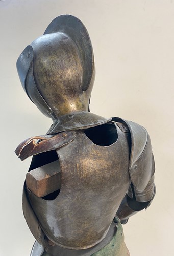 Lot 545 - A suit of miniature Maximilian style armour, probably late 19th century