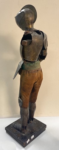 Lot 545 - A suit of miniature Maximilian style armour, probably late 19th century