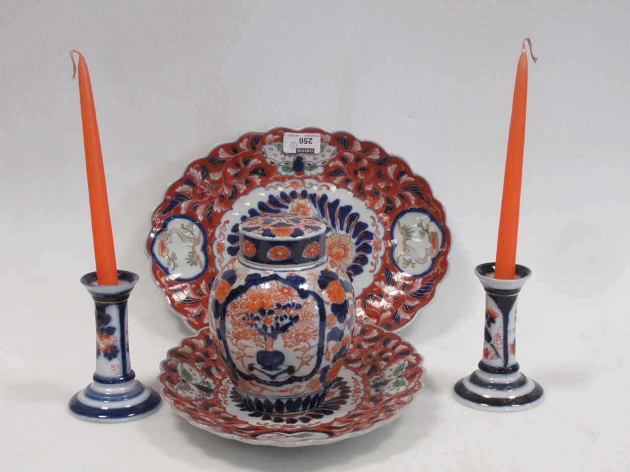 Lot 135 - A large Italian blue and white painted vase by...