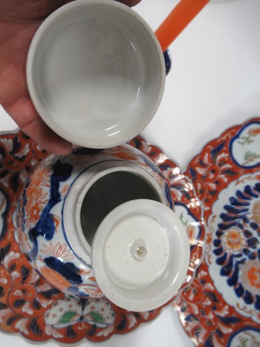 Lot 135 - A large Italian blue and white painted vase by...